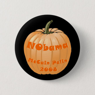 NObama McCain Palin jack o lantern 2008 Halloween Knapp