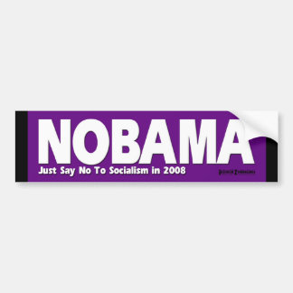 NOBAMA - Säg Nej Till Socialism Bildekal
