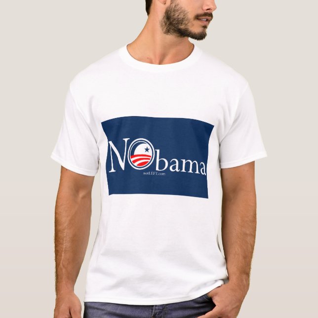 NObama T-tröja Tröja (Framsida)
