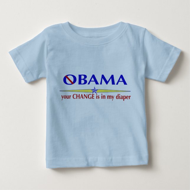 Nobama Tots T-tröja Tee (Framsida)