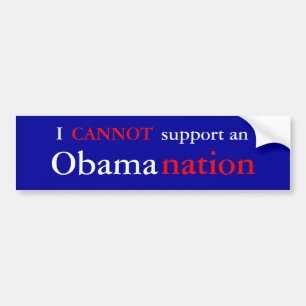 NObamaNation bildekal
