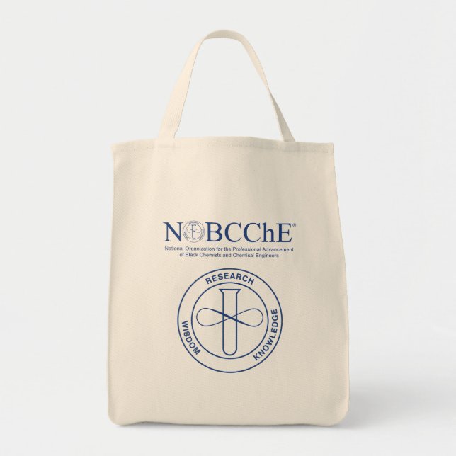 NOBCChE Blue-logotyp Tygkasse (Framsidan)