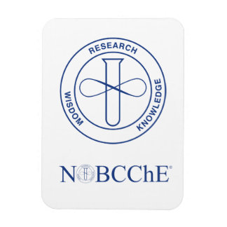 NOBCChE Magnet - blå logotyp