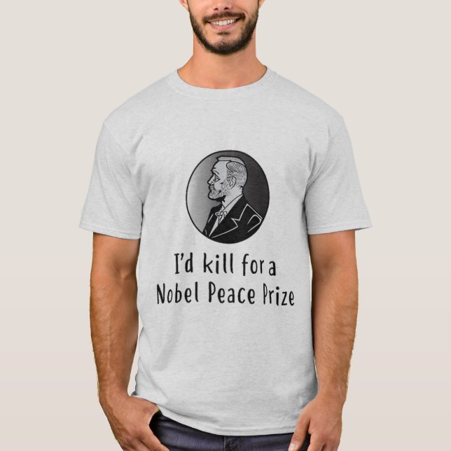 Nobel fredpris t shirt (Framsida)