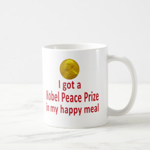 Nobel lyckligmål kaffemugg