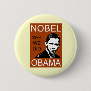 Nobelpriset för fred Obama Knapp