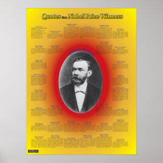 Nobelpristagare Poster