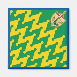Nobile Contrada del Bruco (vattenpelare) Palio Magnet