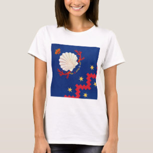 Nobile Contrada del Nicchio (Seashell) Palio T Shirt