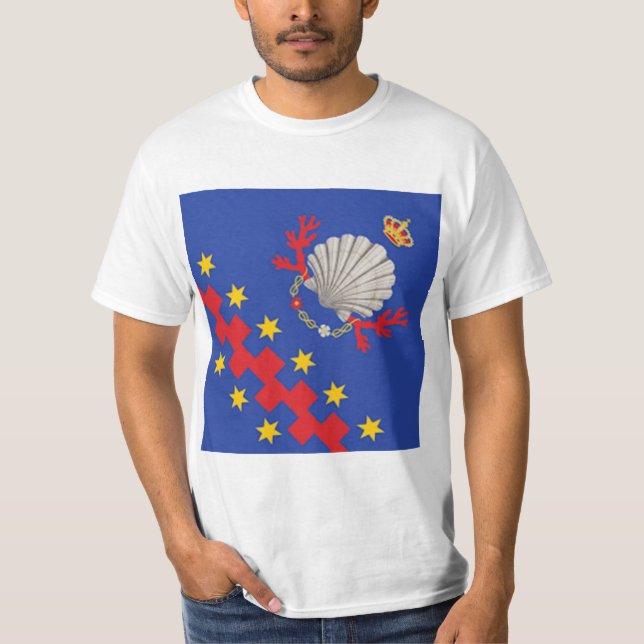 Nobile Contrada del Nicchio (Seashell) T Shirt (Framsida)
