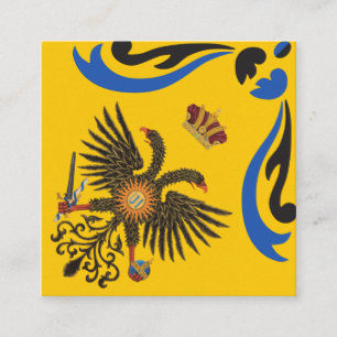 Nobile Contrada dell'Aquila Palio di Siena (Eagle) Rabattkort