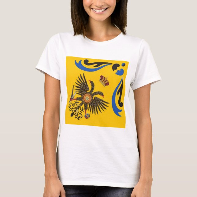 Nobile Contrada dell'Aquila Palio (Eagle) T Shirt (Framsida)