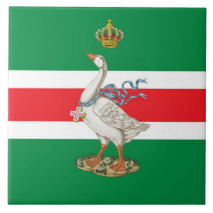 Nobile Contrada dell'Oca (Goose) Palio Kakelplatta