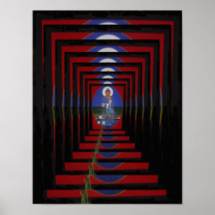 Noble 8fold Väg Poster