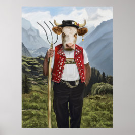 Noble-Beaster - Dandy Cow Poster