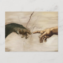 Noble Beasts - Creation of Apekind Vykort