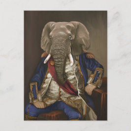 Noble Beasts - Dandy Elephant Poster Vykort