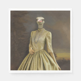 Noble Beasts - Dandy Ostrich Pappersservett