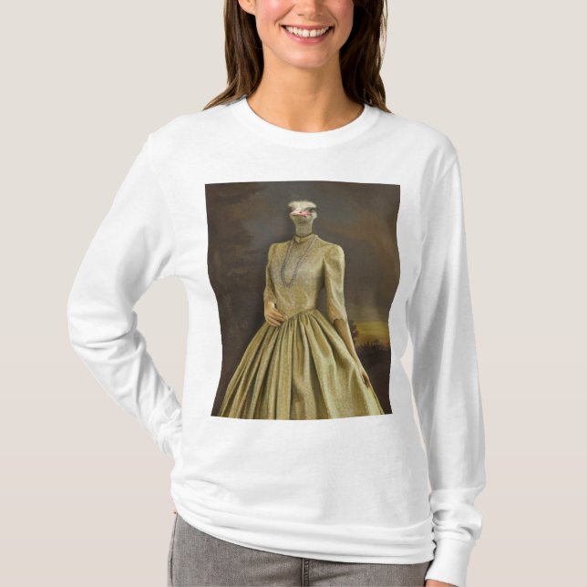 Noble Beasts - Dandy Ostrich T Shirt (Framsida)