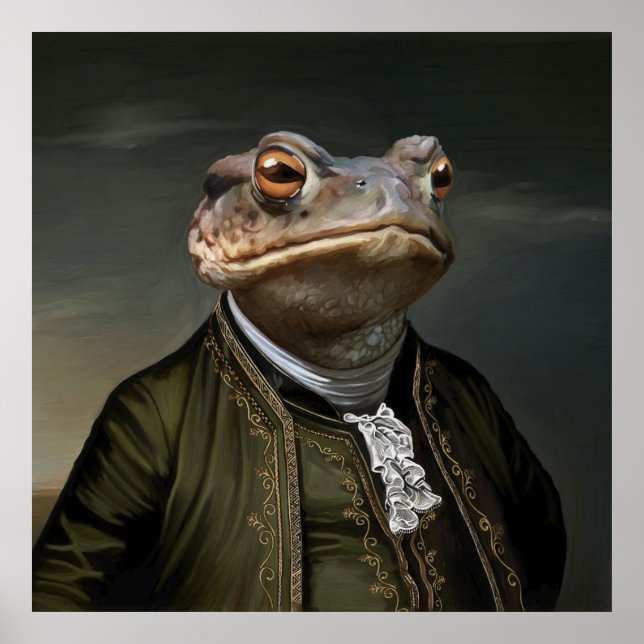 Noble Beasts - Dandy Toad Poster (Framsidan)