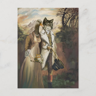 Noble Beasts - Wolf in Sheep's Clothing Vykort