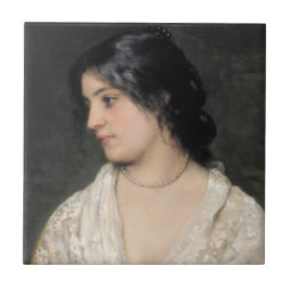 Noble Dam med Pearl Necklace Kakelplatta