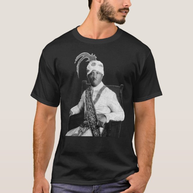 Noble Drew Ali Classic T-Shirt (Framsida)