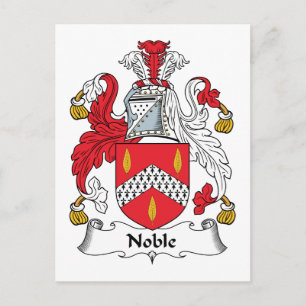Noble Family Crest Vykort