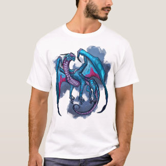Noble Flies Blue Dragon T-Shirt