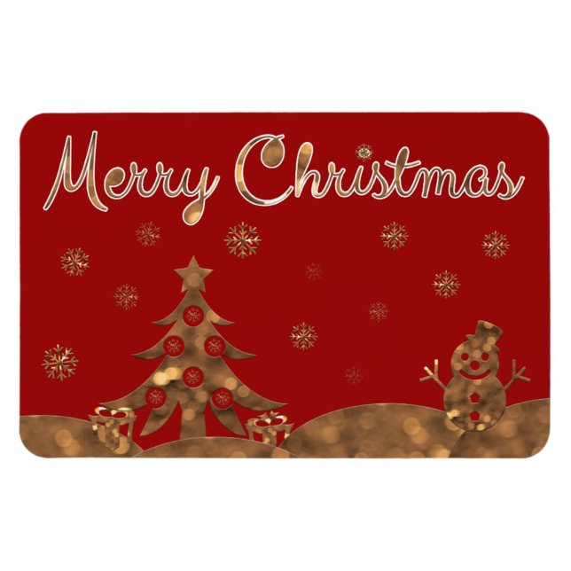Noble God jul magnet! Magnet (Horisontell)