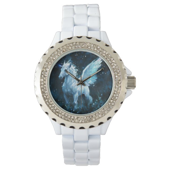 Noble Pegasus i Midnight Glade Armbandsur (Framsida)