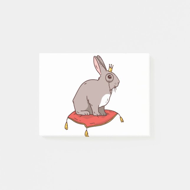 Noble Rabbit Post-it Block (Framsida)