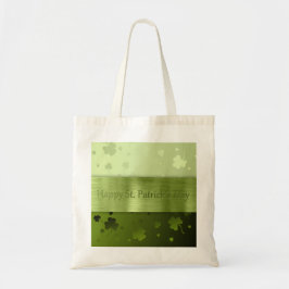 Noble St. Patrick's Day Shamrocks - Budget Tote Tygkasse