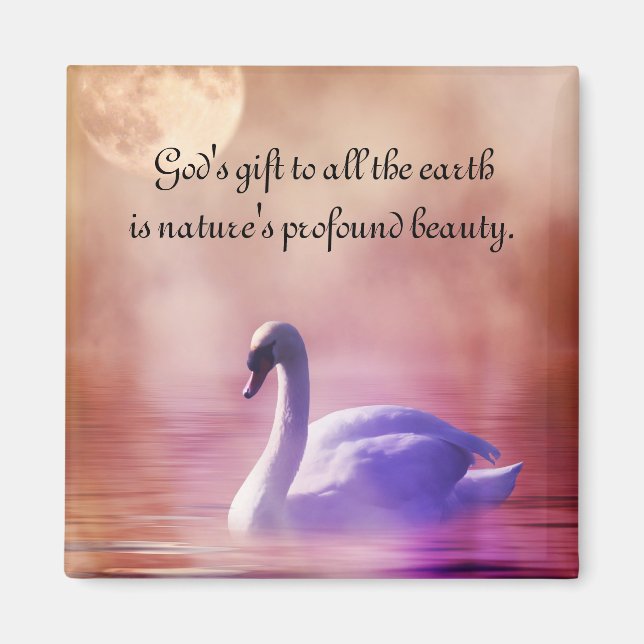 Noble Svan Magnet (Framsidan)