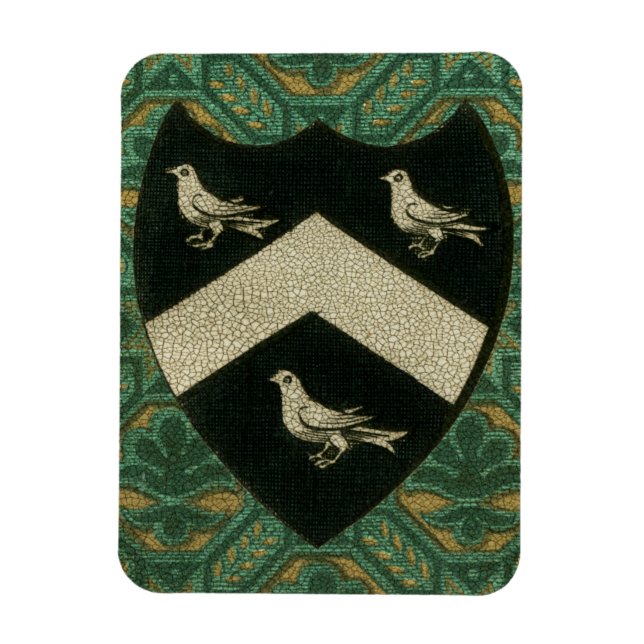 Noble Vapensköld II Magnet (Vertikal)