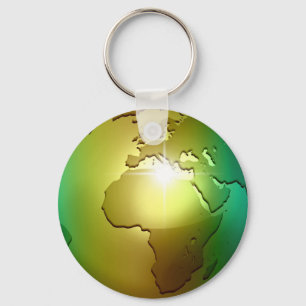 Noble World Globe - Nyckelkedja Nyckelring