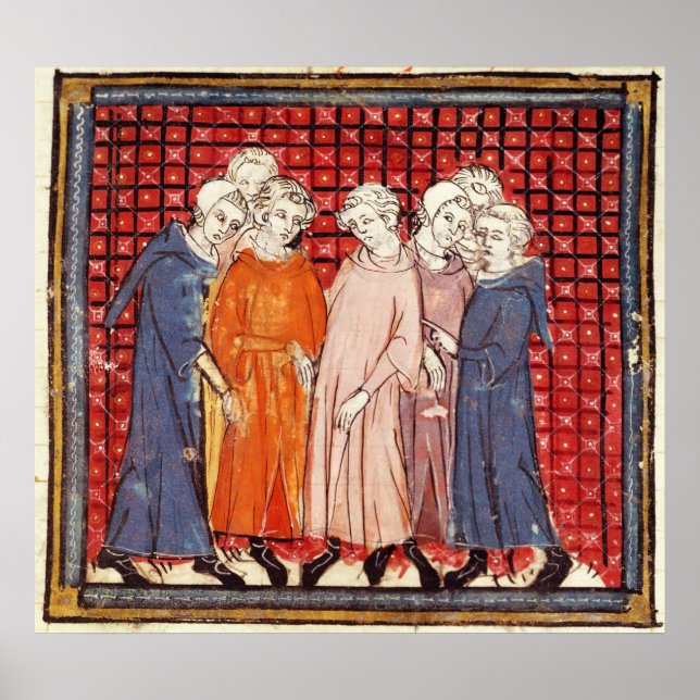 Noblemen-konspiration mot Kung Louis Poster (Framsidan)