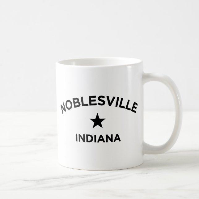 Noblesville Indiana Mugg (Höger)