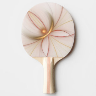 Nobly Copper and Guld Abstrakt Modern Fractal Art Pingisracket