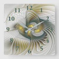 Nobly och Golden Abstrakt Fantasy Fractal Art