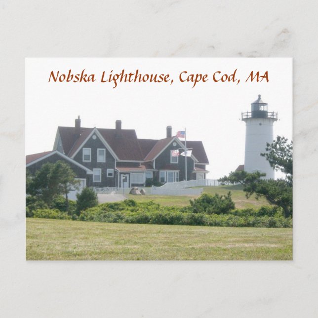 Nobska fyr, Cape Cod, MORSA vykort nr 1 (Framsida)