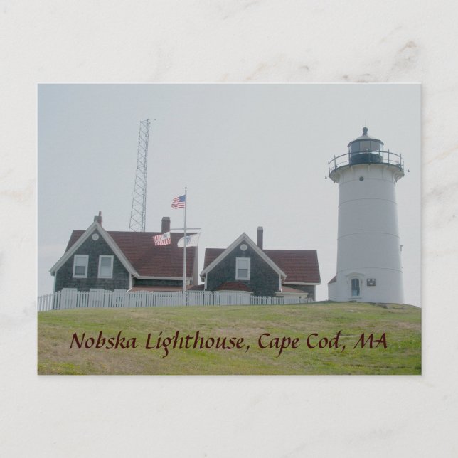Nobska Lighthouse-vykort Vykort (Framsida)
