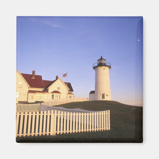 Nobska Lighthouse, Woods Hole, Massachusetts Magnet (Framsidan)