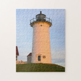 Nobska Point Lighthouse, Mass Jigszle Puzzle Pussel