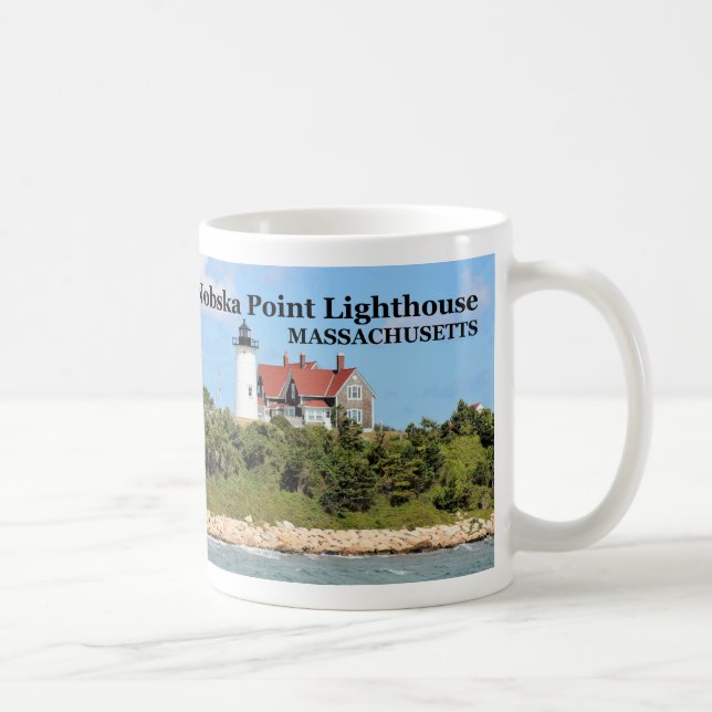 Nobska Point Lighthouse, Massachusetts Mugg (Höger)