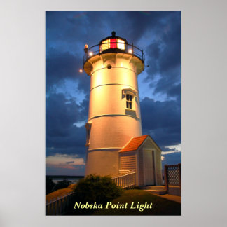 Nobska Point Lighthouse Poster