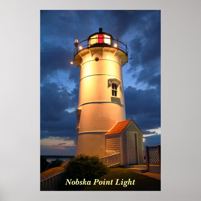 Nobska Point Lighthouse Poster (Framsidan)