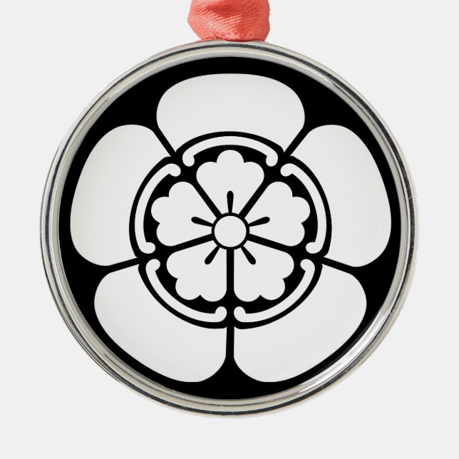 Nobunaga Oda Julgransprydnad Metall (Framsidan)