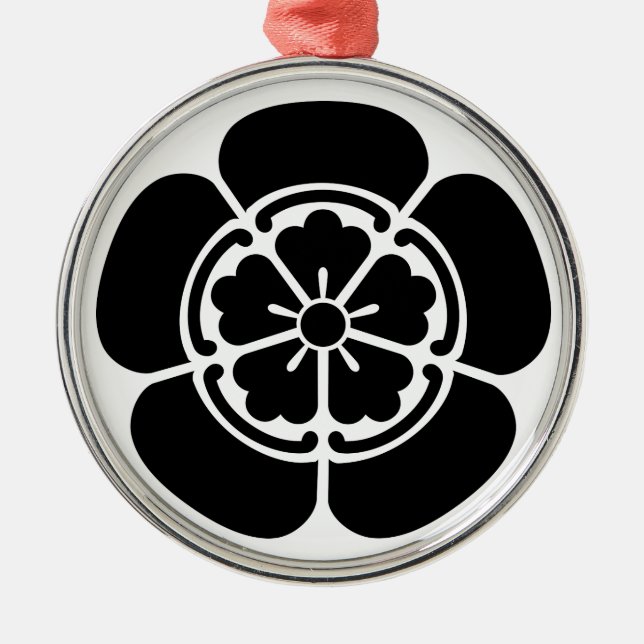 Nobunaga Oda Julgransprydnad Metall (Framsidan)