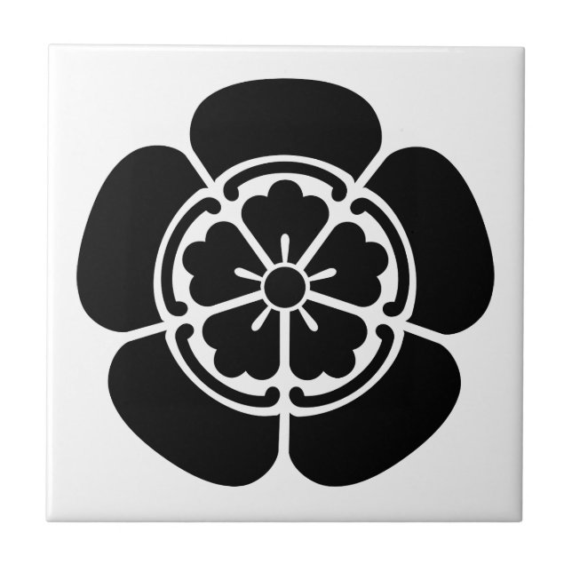 Nobunaga Oda Kakelplatta (Framsidan)